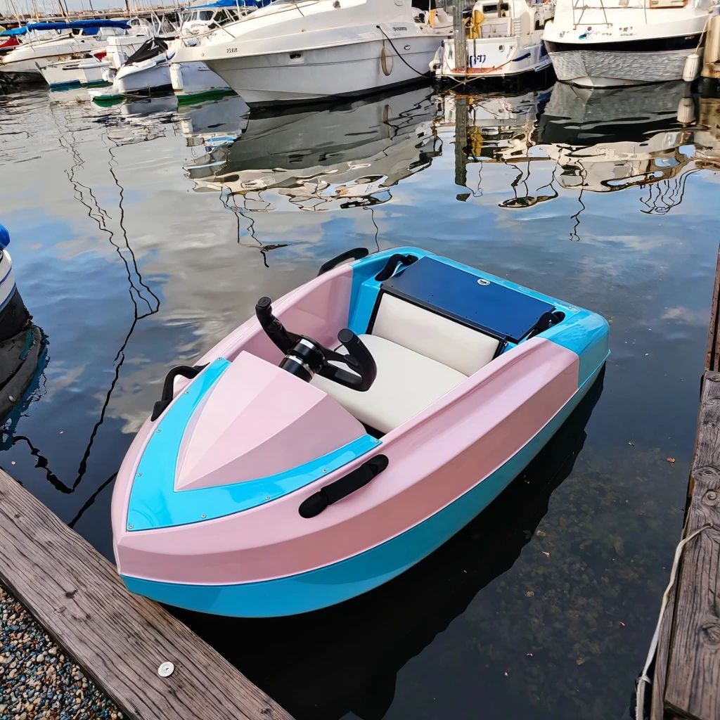 Electric Racing Kart Boat for Outdoor Scenic Spots Interactive Water Sightseeing Amusement Device Related Water Sports