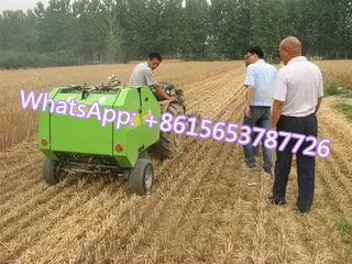 Agricultural multi-functional large straw baler picking up corn stalk baling machine hay baler