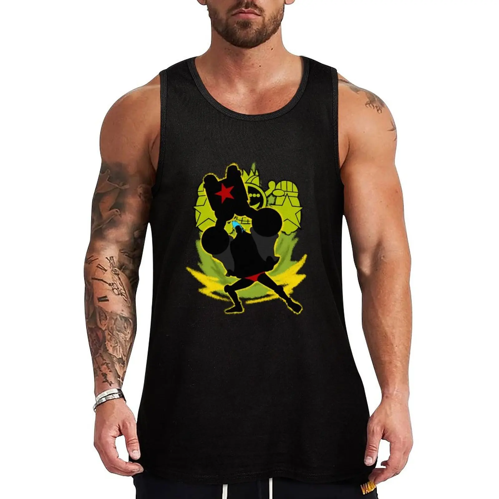 

Frannky Tank Top Street Print Tank Top Casual Graphic Sleeveless Tee