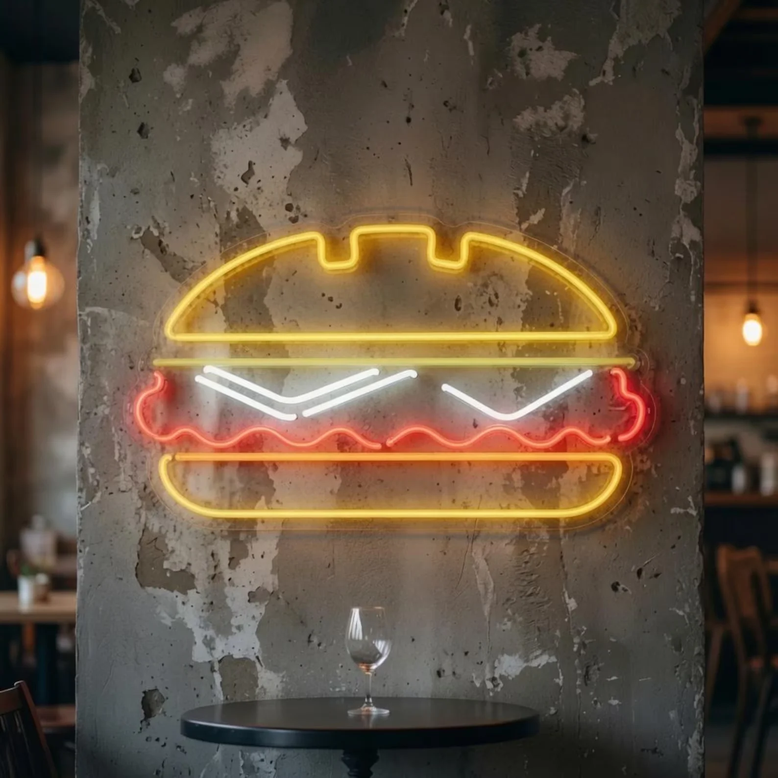 Cheesesteak Neon Sign,Sandwich Neon Sign,Diner Led Sign,Gift Idea for Chef,Kitchen Neon Decor,Restaurant/Sandwich Shop LED Decor