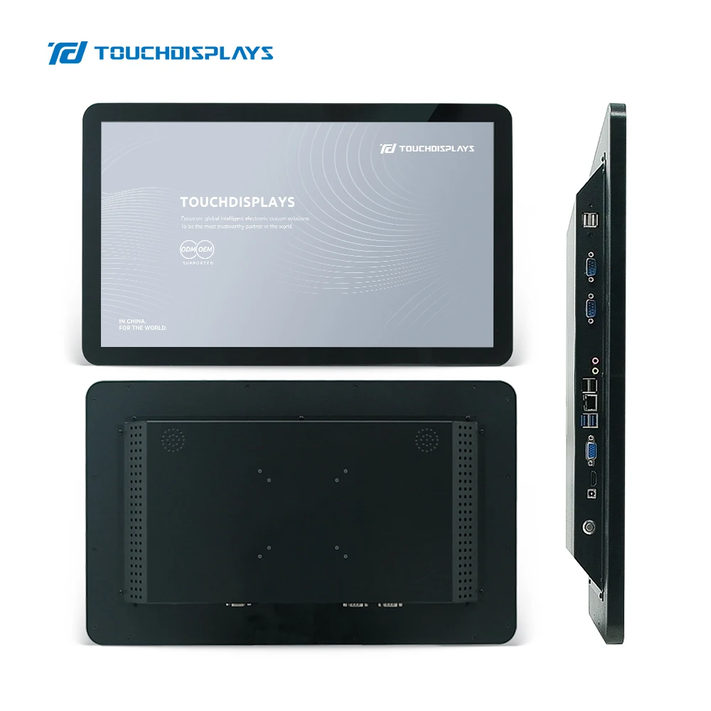 

15,6-дюймовый емкостный ПК «все в одном» с сенсорным экраном Core I3, промышленный компьютер, промышленный сенсорный экран, ПК