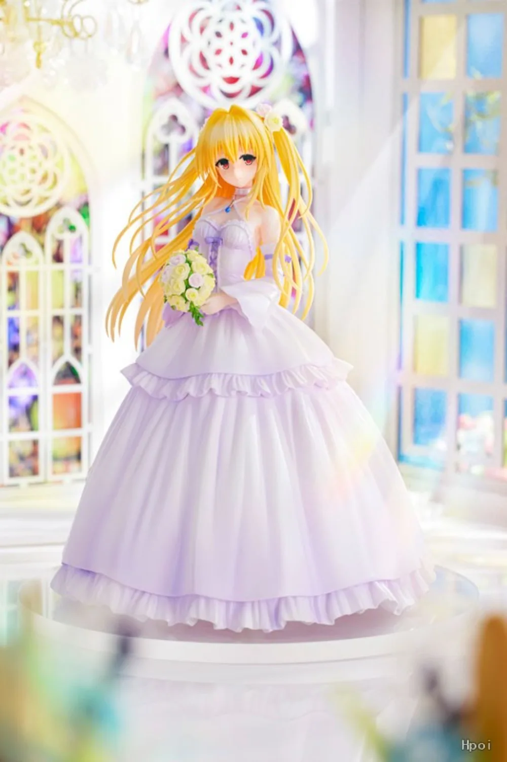 100% Original in Stock Kadokawa CA Works To LOVEru Darkness Konjiki No Yami Wedding Dress Ver. Garage Kit Model Decoration