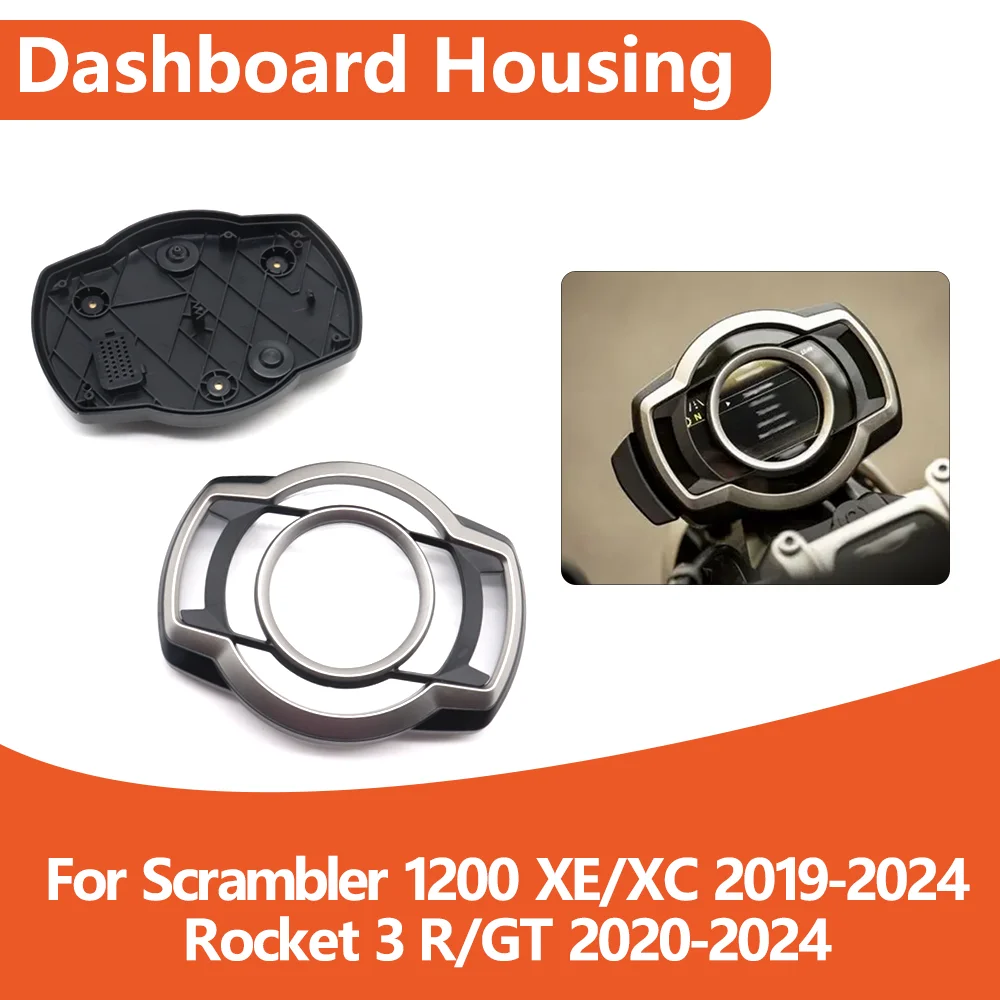 Speedometer Dashboard Cover For Rocket 3 R GT Storm 3R 3GT Scrambler 1200 X XC XE 2019-2026 Meter Frame Cover Instrument Guard