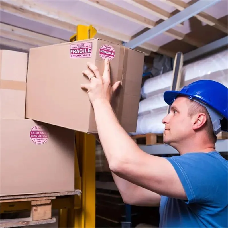 100 Fragile Stickers for ShippingNot Folded or Folded Stickers StickersNot Fell OffLabels for ShippingMailin