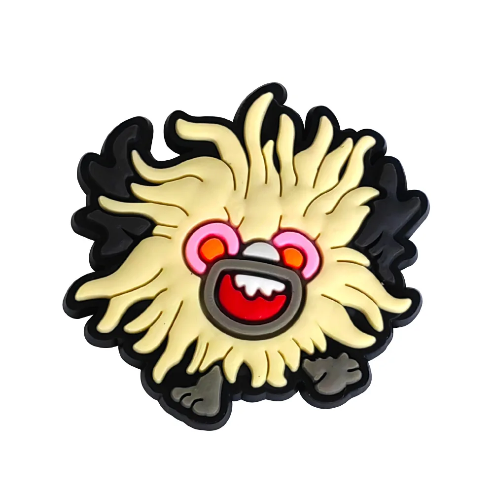 جديد لطيف الكرتون ماجيك الشعر قزم سلسلة ثقب الأحذية حذاء زهرة الديكور مشبك لينة المطاط DIY بها بنفسك إكسسوارات الأحذية والاكسسوارات