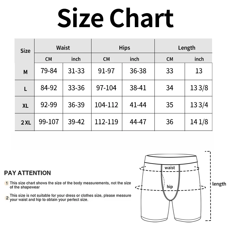3PCS Men Compression Underwear Breathable Print Boxer Quick Dry Underpants High Stretch Soft Brief Mixed Color Short Pants