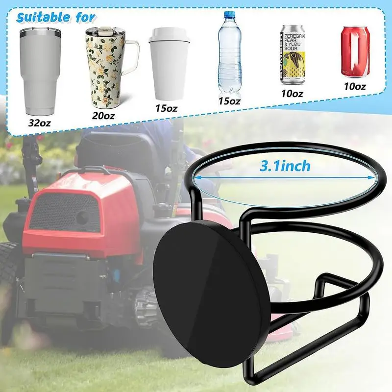 Magnetic Drink Holder Full Covered Car Cargo Cup Water Drink Bottle Holder For Tractor Mounting Can Drink Holder