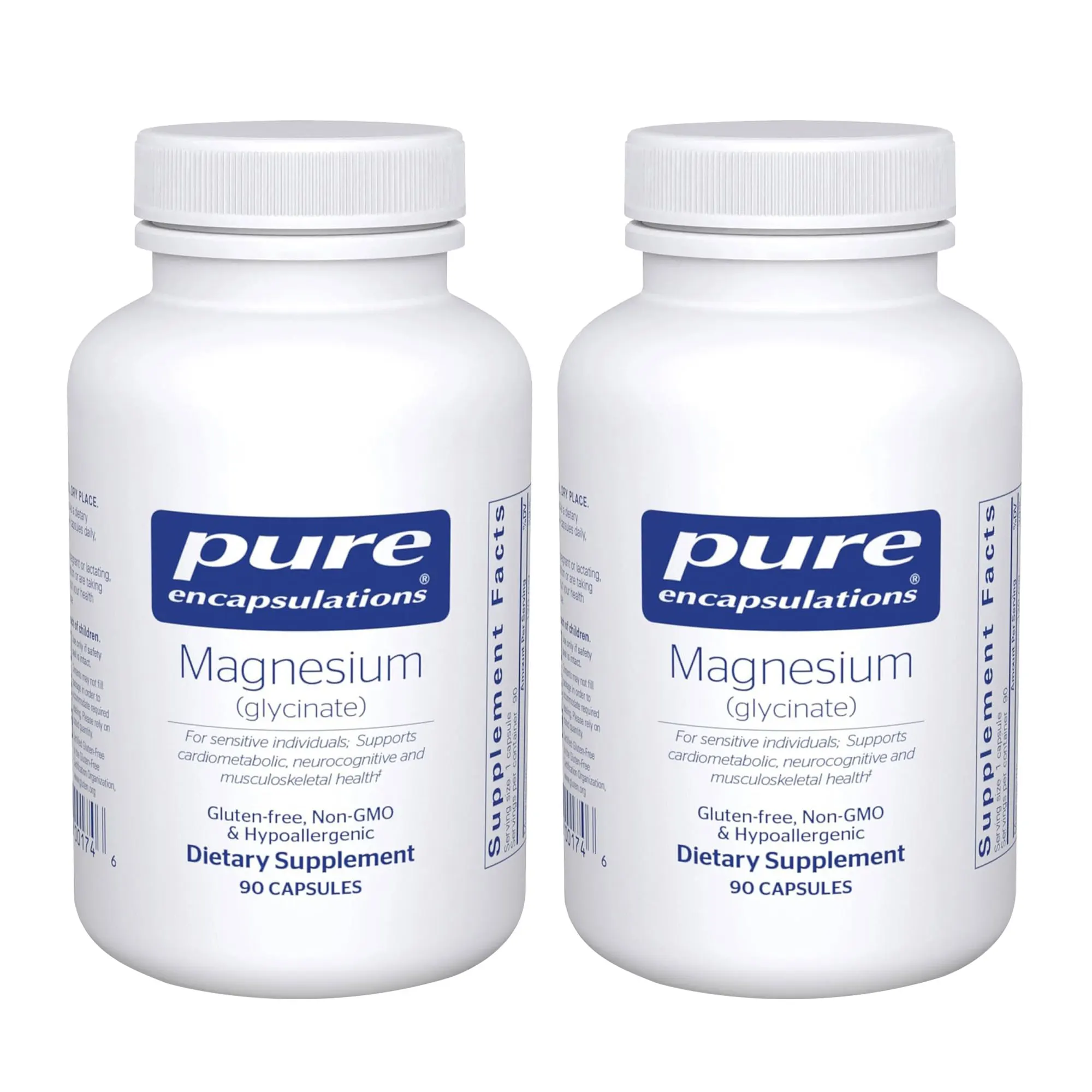 Magnesium Glycinate - Reduce Stress and Anxiety, Improve Mood, Support Muscle, Joint and Nerve, Enhance Immunity