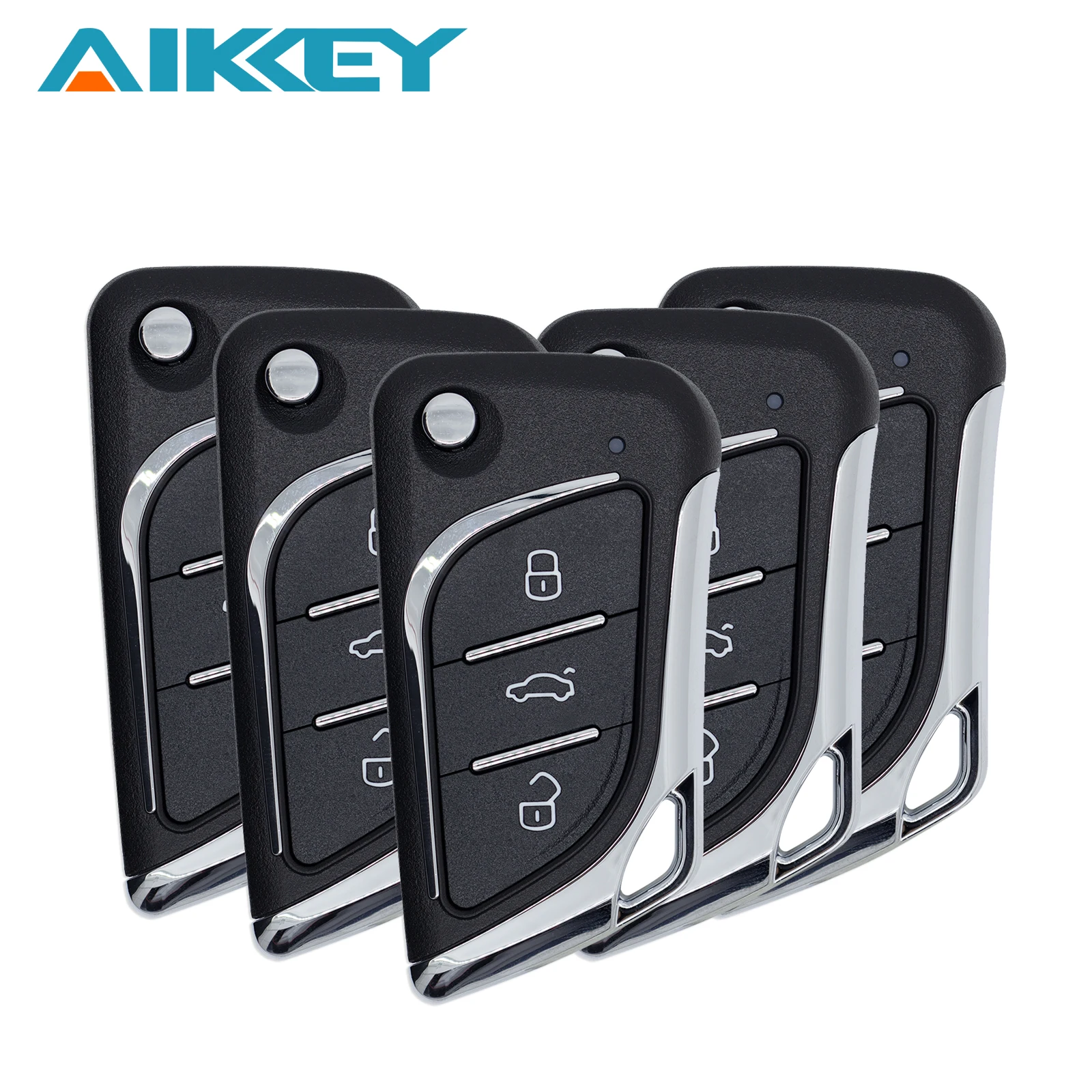 

AIKKEY K3 Universal 3 Buttons for Lexus Style Design A Series Remote Car Key Fob for AIK Machine Remote Control Key Replacement