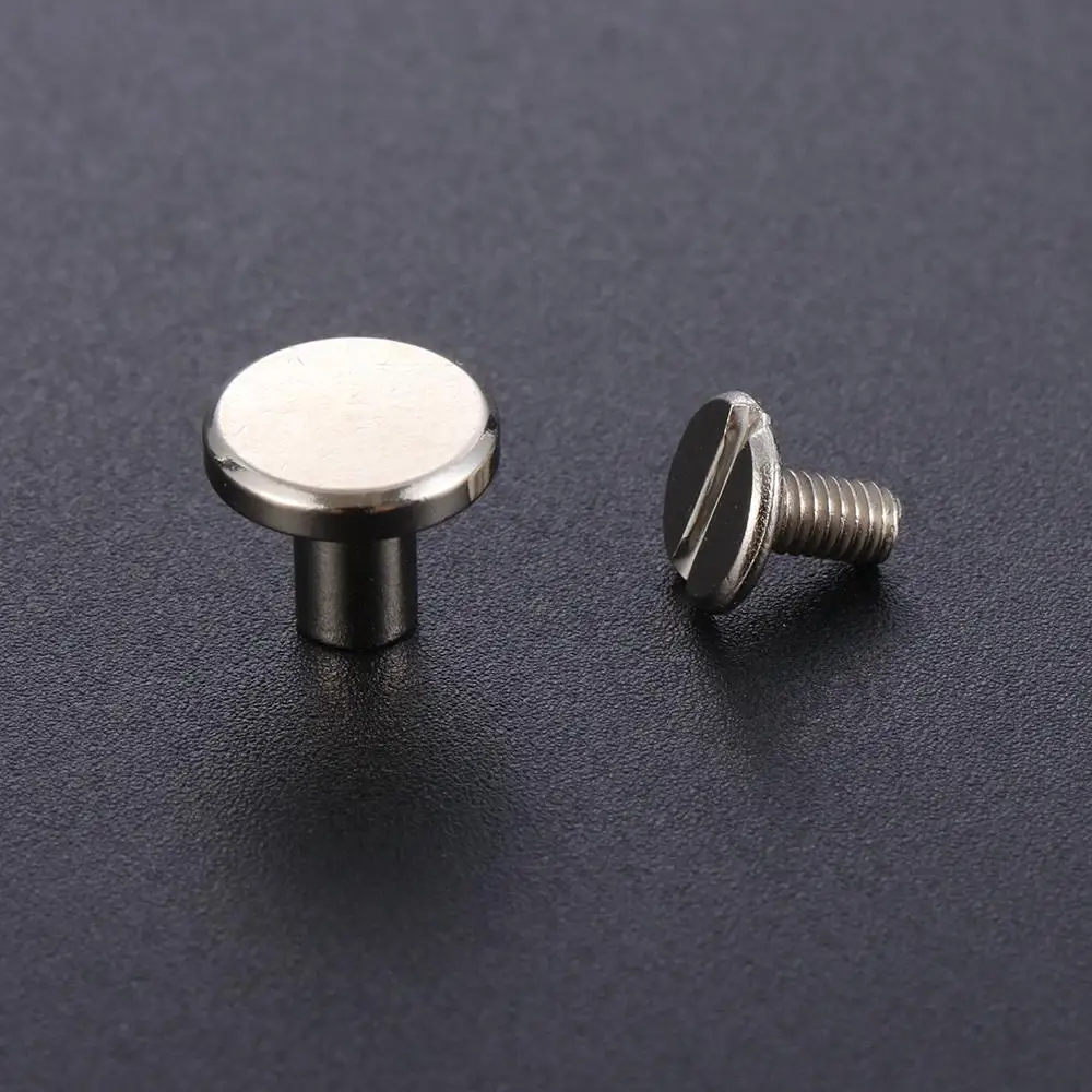 10sets Hats DIY Crafts Leather Craft decoration nail Scrapbooking Nail Rivets Cloth Button Brass screw