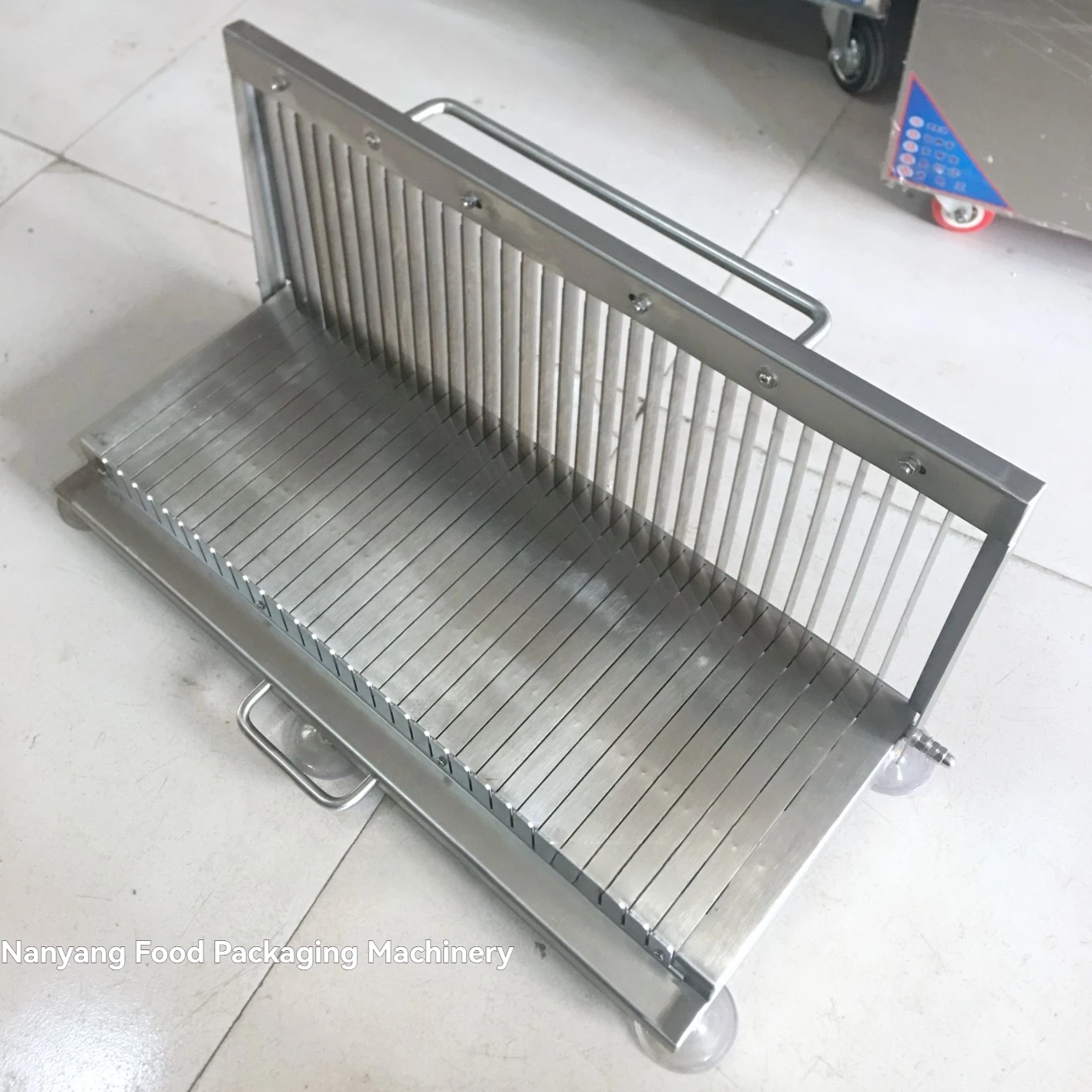 New Manual Slicer Blade Enlarged Thickened Stainless Steel Cutting Ham Sausage Tofu Duck Blood Starch Lunch Meat Processing