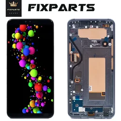 Tested Screen For LG V40 Touch Screen Digitizer Assembly For LG V50 Display ThinQ With Frame Replacement