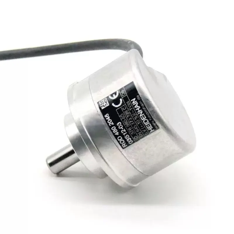 Fotografia 6: Encoder Heidenhain ROD480 2048 03S12-03, Encoder Rotativo Fotoelétrico, Sinais de Seno e Cosseno
