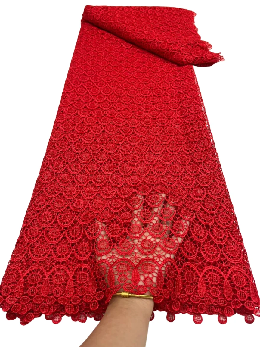 

Кружевная ткань из гипюра, белая, недорогая, для свадьбы, вечеринки, горячая распродажа