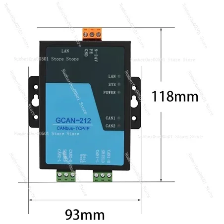 GCAN-212 GCAN-218 GCAN-211 Ethernet/WiFi/Modbus TCP/RTU To CAN Bus Gateway Canet Module