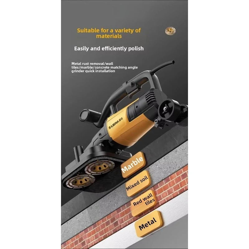 آلة تلميع الخرسانة لتنعيم الأرضيات وتنعيم الحجر على الحائط آلة تلميع للطحن على نطاق واسع