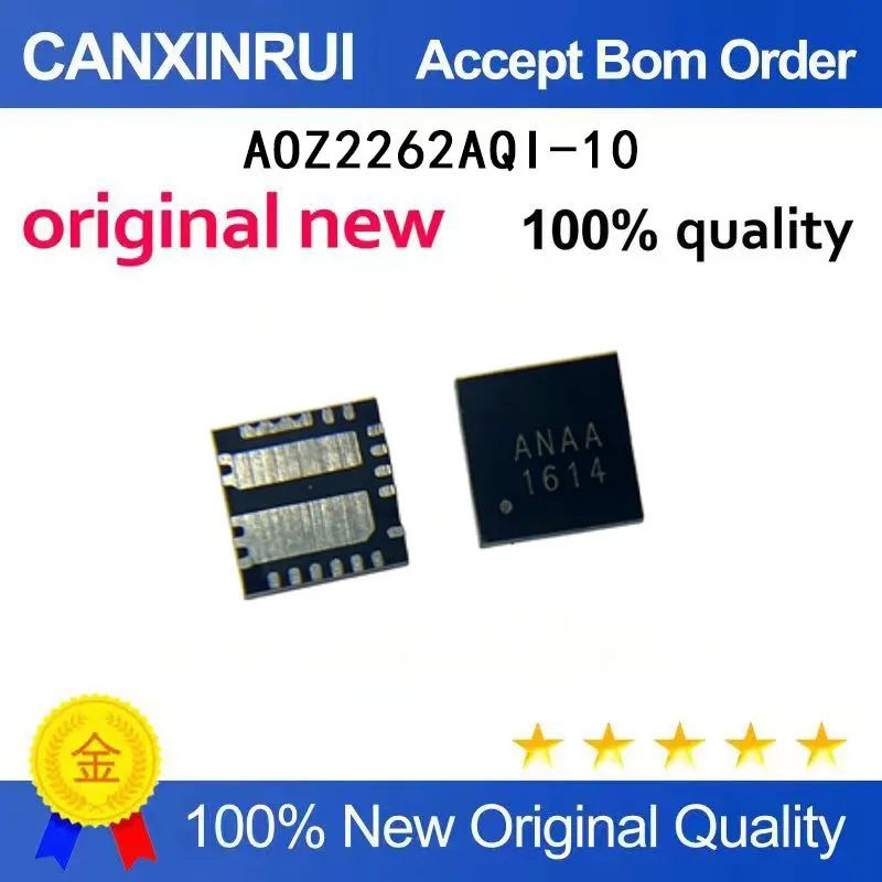 

(5-100 Pieces) Brand new original AOZ2262AQI-10 silk screen ANA beginning QFN spot chip IC