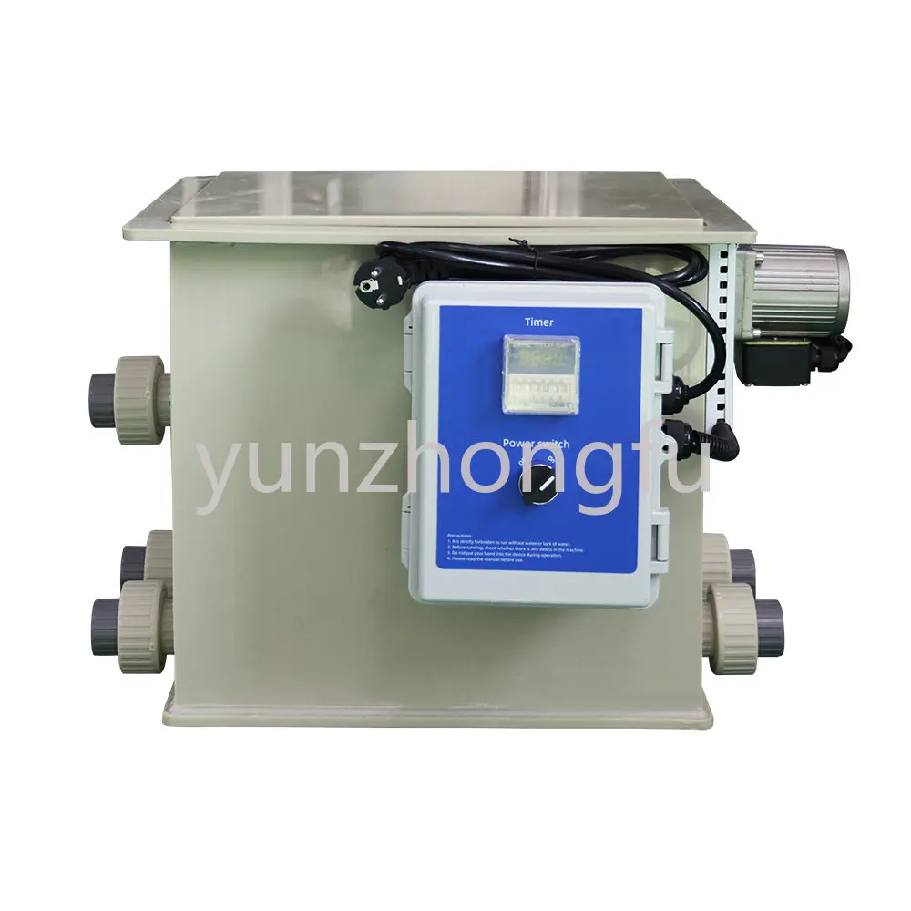 

Qlozone aquaculture ras Koi pond water treatment rotary drum filter for fish farm