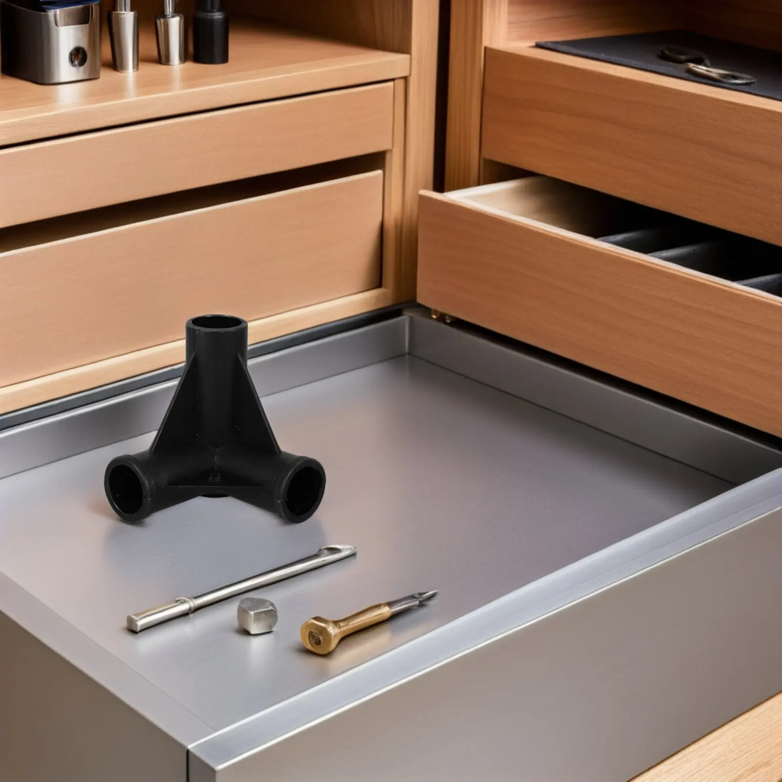 

10Pcs Baby Playpen Tee Connectors 19Mm Inner Diameter Furniture Grade Plastic Pipe Fittings for Secure DIY Playpen Assembly