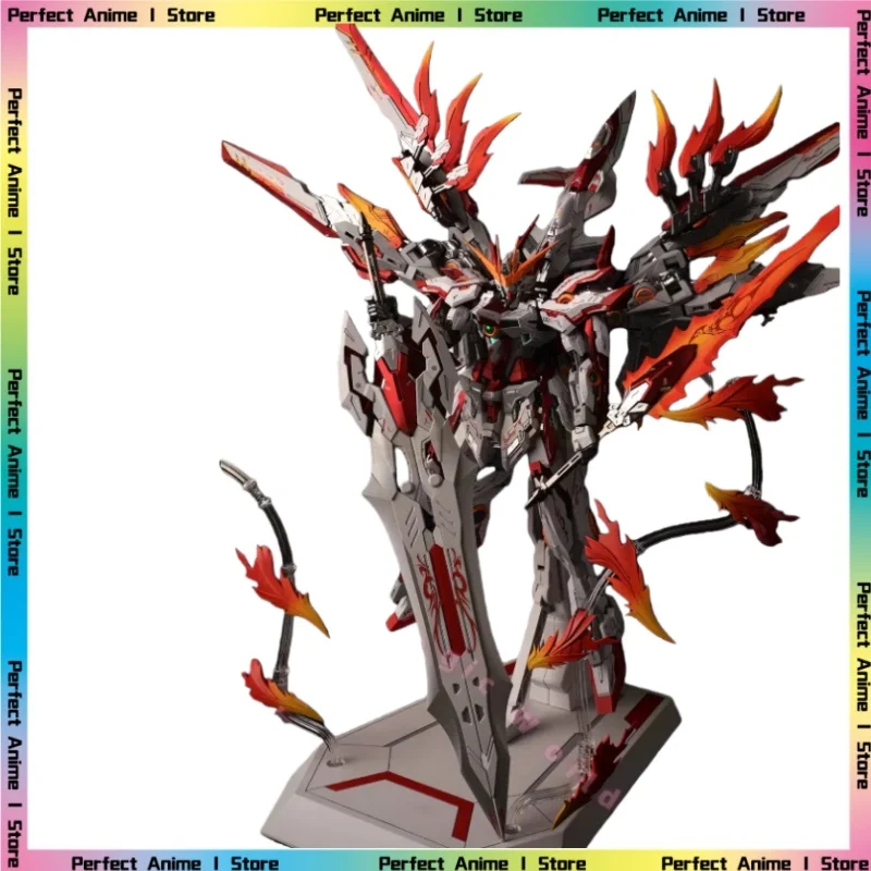 

ZZA Blue Flame Xue Jian Sakura, версия для изменения цвета, сборная модель 1/100, модель, скелет из сплава, подарок для мальчиков