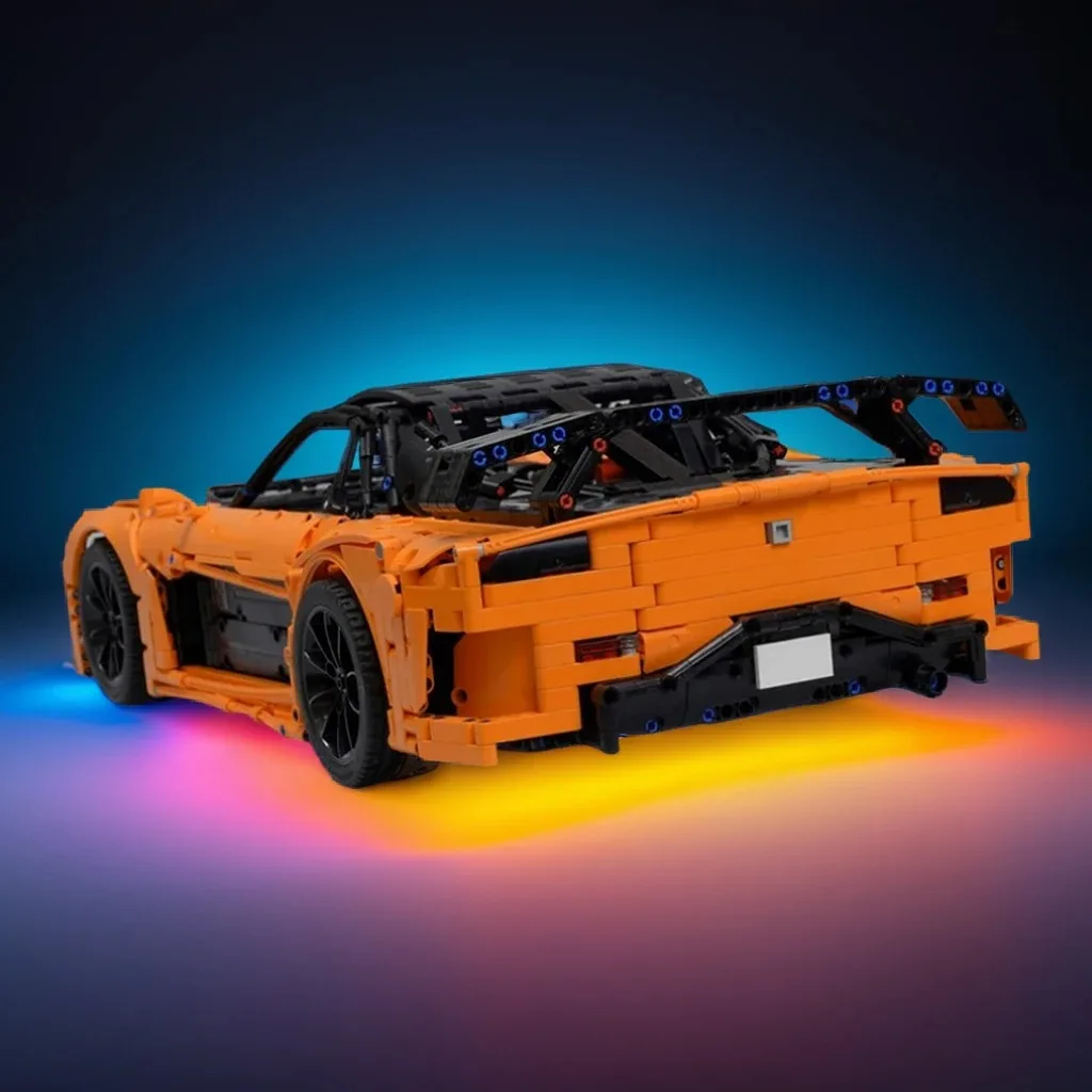 3069 قطعة هانز مازدا RX-7 الحجاب فورتشن 18 MOC أسرع وغاضب سيارة رياضية التعليم بناء لتقوم بها بنفسك كتل عيد ميلاد اللعب هدية #1