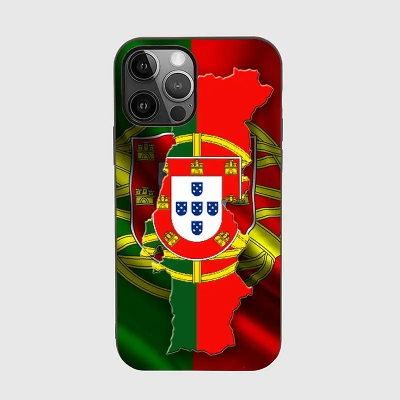 Portugal Flag Phone Case For iphone 11 13 12 14 x xs xr pro max mini plus boys girls cover