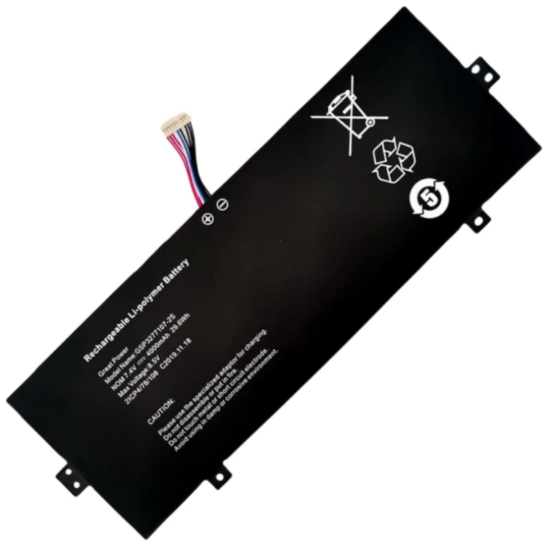 New GSP3277107-2S GSP3277107HV-2S WTL5267103-2P Battery For Gateway GWTN116-1BL 1PR GWTN116-3BK GWTN116-3RD Evoo TEV-L2IN1-116-2