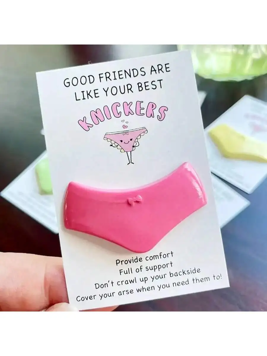Beste Freunde sind wie Ihre Lieblingsunterwäsche: Taschenumarmungen bringen Komfort und Unterstützung – perfekte Geschenke für Freunde und Familie – Detail 1