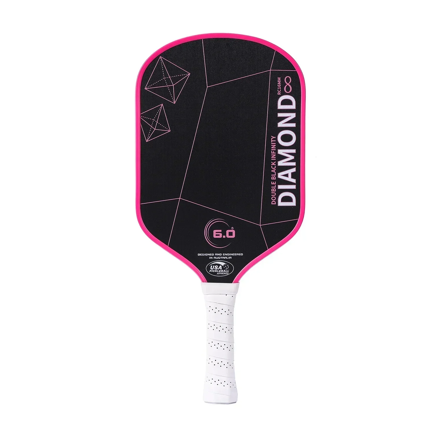 

2025НОВАЯ весло для пиклбола, одобренная USAPA — T700 из необработанного углеродного волокна, термоформованная цельная объемная поверхность, легкий вес и контроль