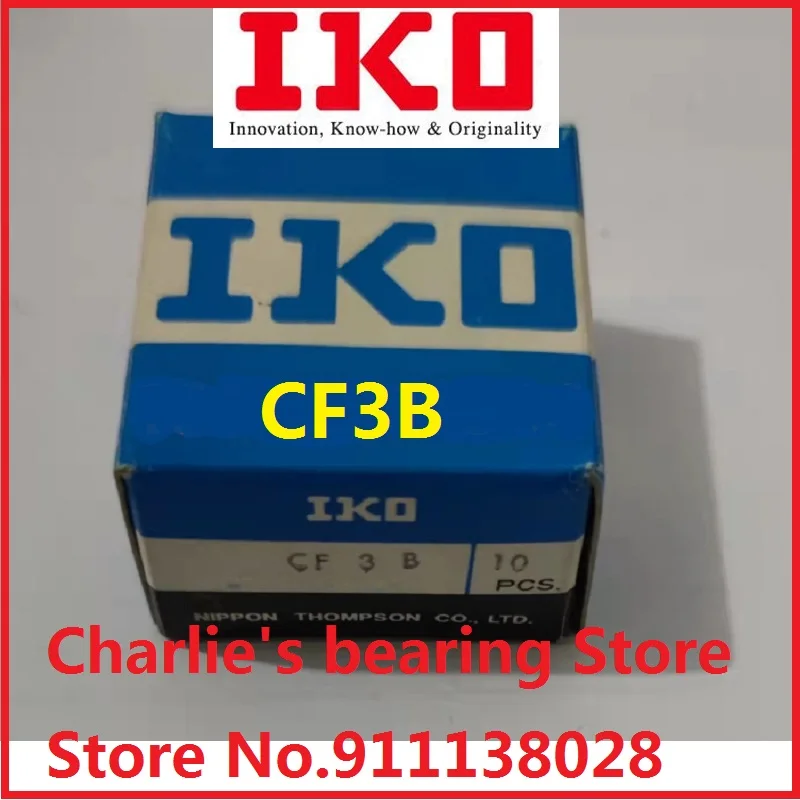 10pcs 100% brand new original genuine imported from Jappan IKO brand cam follower needle roller bearing CF3B(KR10PP)