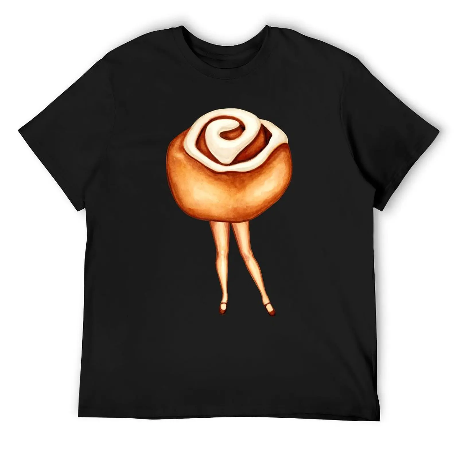 

Cinnamon Roll Pin-Up T-Shirt boys whites anime graphic t shirts T-shirt men