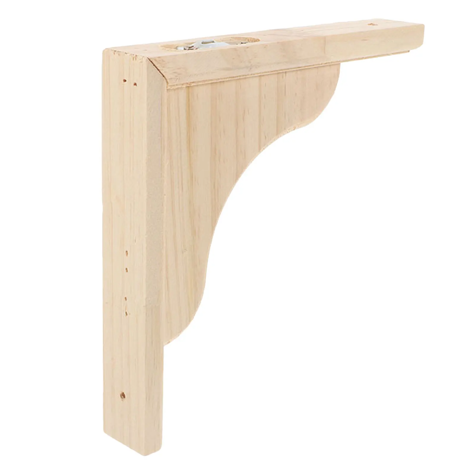 

Heavy Duty Wooden Shelf Brackets Wall Mount Triangle Supports for Kitchen Cabinet Countertop Floating Shelves Space Saving