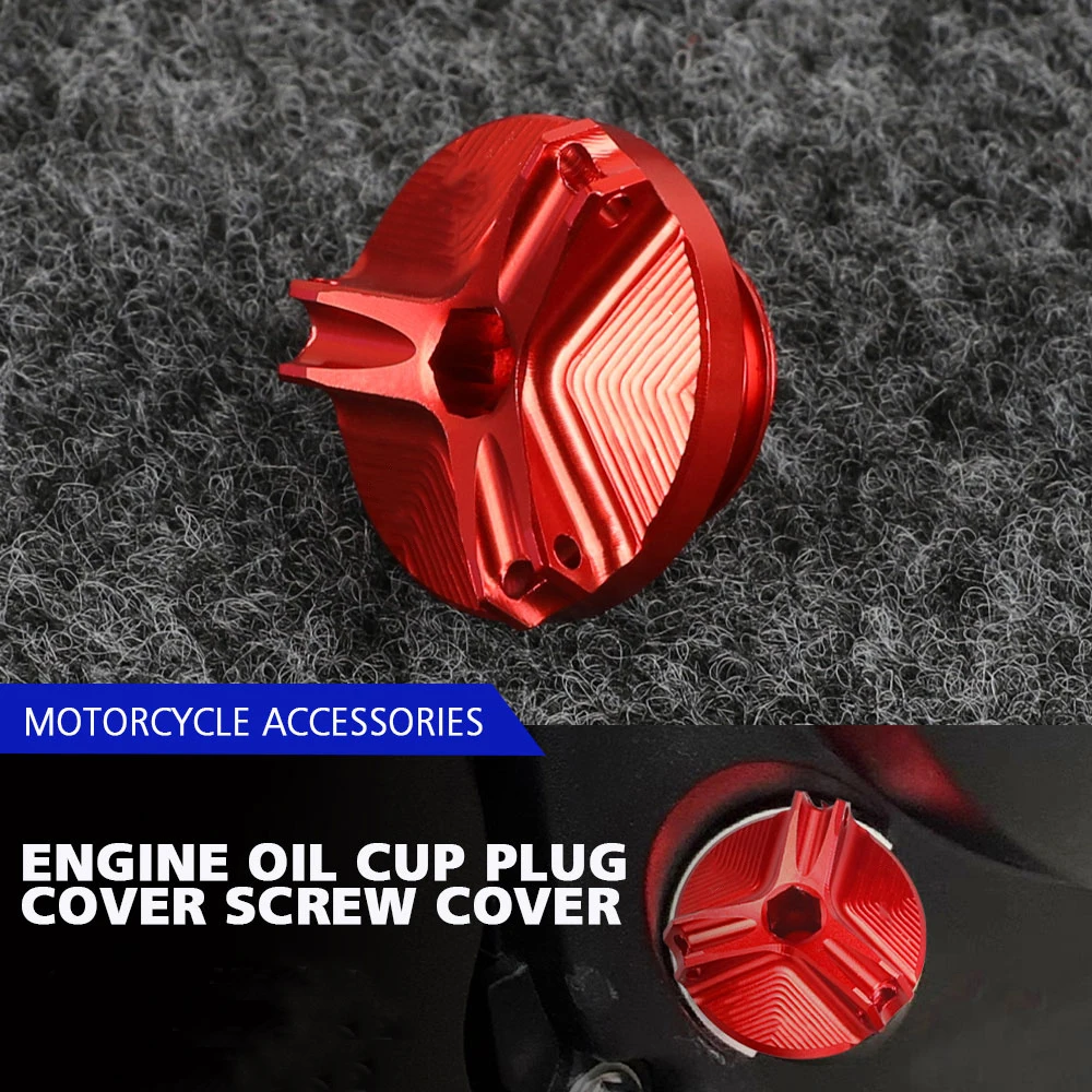 

CR 80R 85R 125R 250R Moto Oil Filler Cap Engine Plug Oil Filter Cover CR 80 85 125 250 R For Honda CR80R CR85R CR125R CR250R