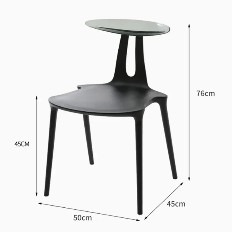 Kitchen Free Shipping Dining Chairs Training Polypropylene Home Design Dining Chairs Fashion Live Room Sillas Comedor Furniture image 6
