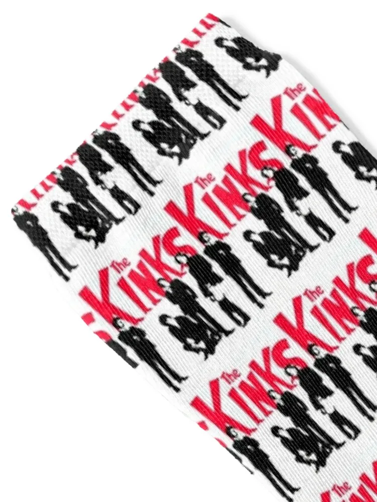 Rock The Kinks Band Main Members Socks Novelties luxury Designer Man Socks Women's