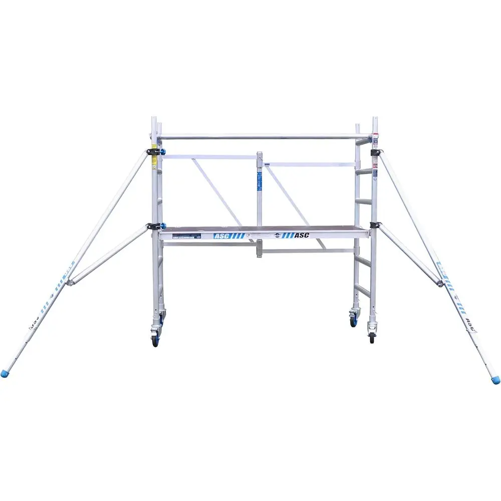 ASC Group A-Line Stackable Scaffold Tower | 1000 lbs Capacity | 8'8 to 16'4 Height | Multi-Position Scaffolding