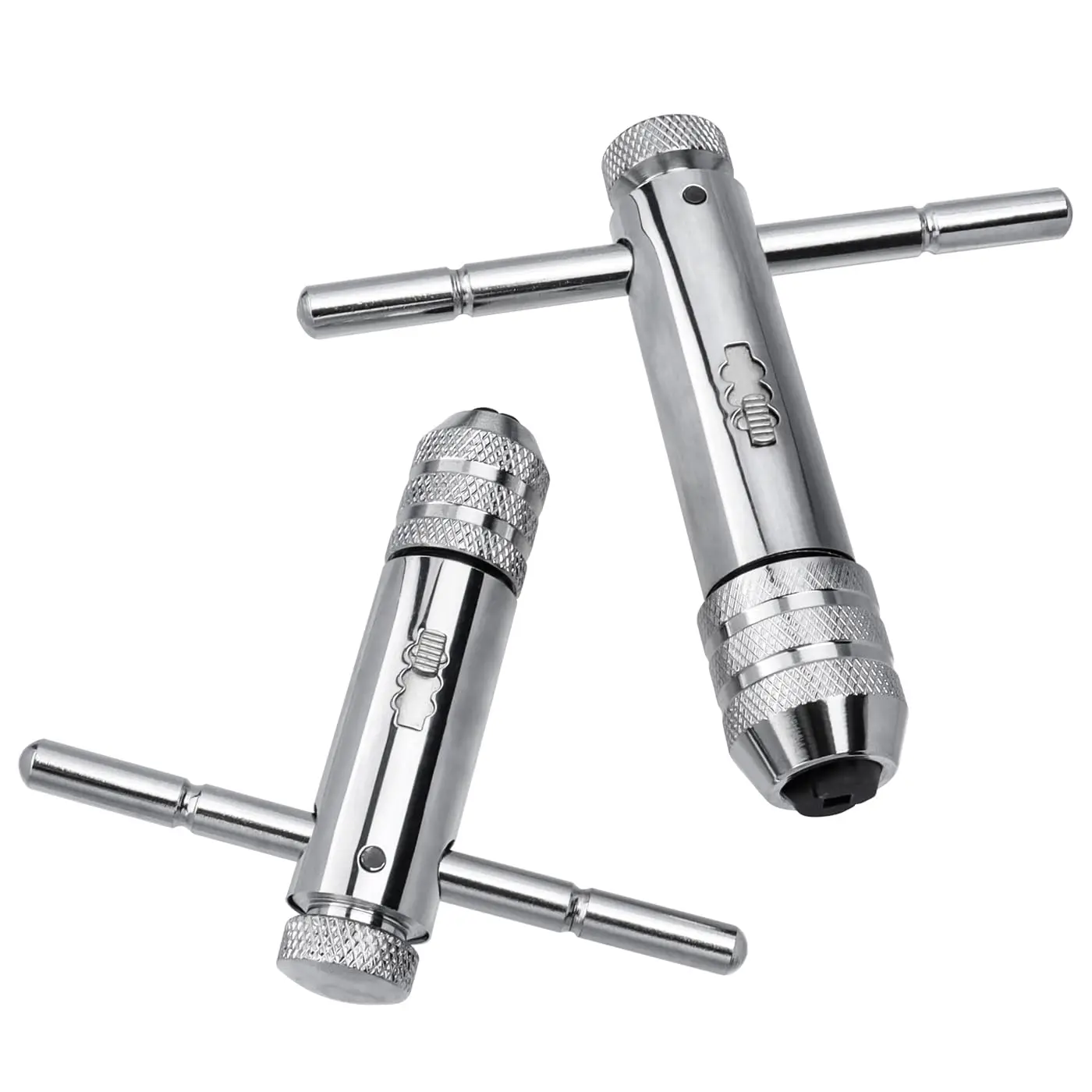 

Adjustable T-Handle Ratchet Tap Reamer Hand Manual Holder Wrench M3 M4 M5 M6 M8 Metric Machine Screw Thread Plug T-shaped Tool