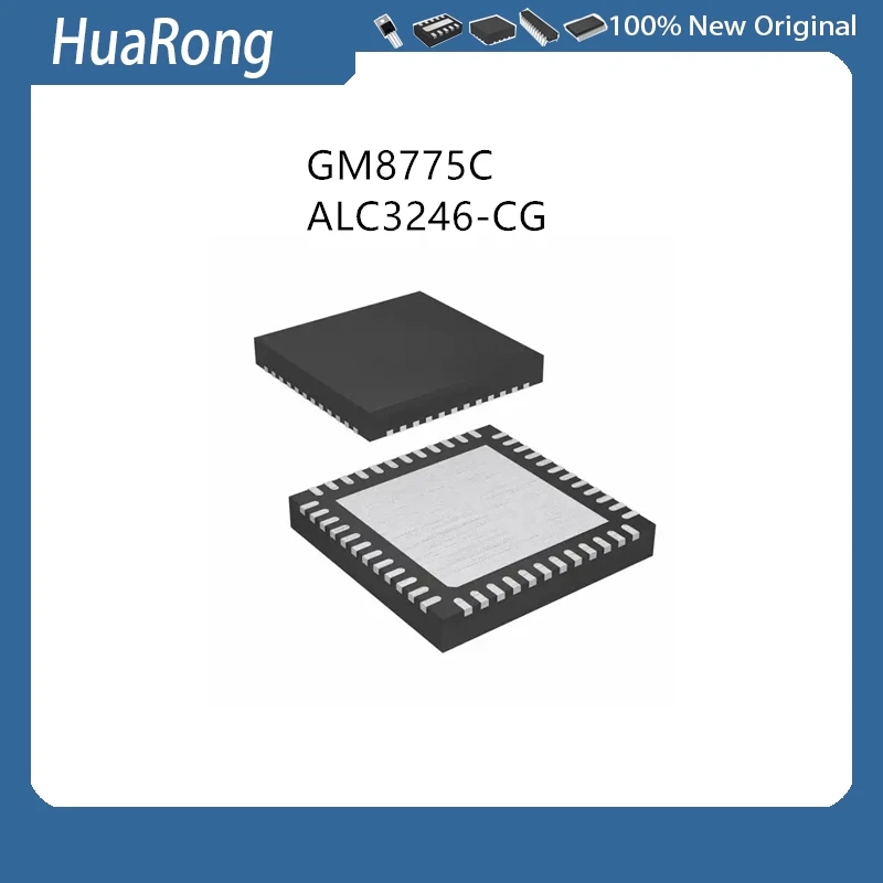 New 2Pcs/Lot GM8775C GM8775  ALC3246 ALC3246-CG QFN48