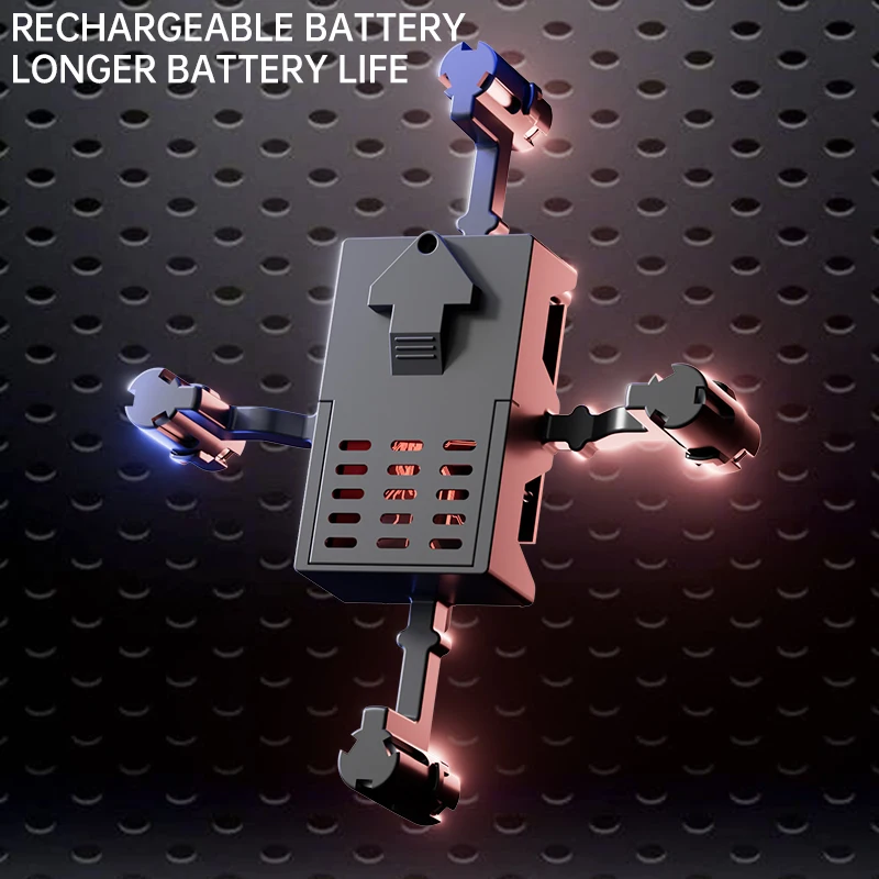 Aeronave quadricóptero com controle remoto simples - As características incluem funções de pairamento estável, início com um clique e parada segura