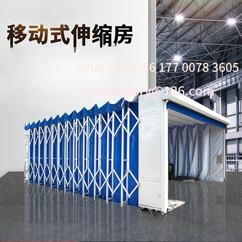 

Customizable mobile telescopic painting room Electric furniture grinding room