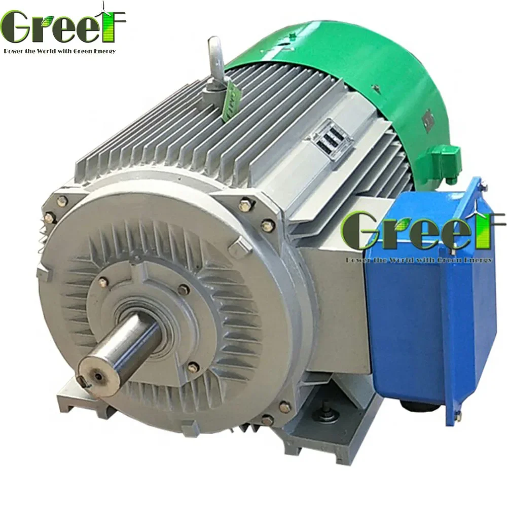 0.5kW - 5000kW Easy Maintenance Permanent Magnet Generator, Long Lifespan Low rpm Alternator cheap price