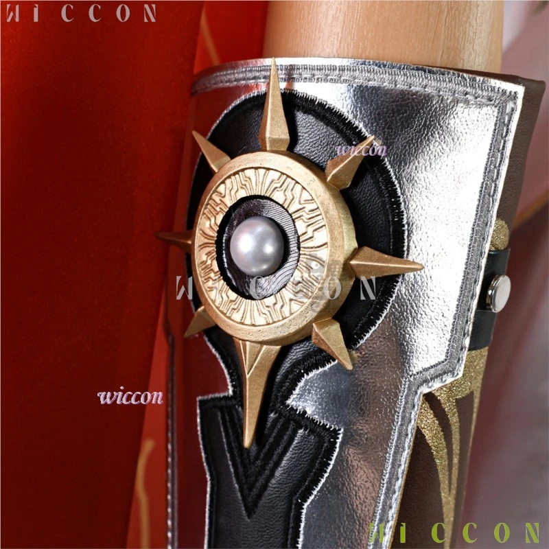 할로윈 성인용 의상 아구스타 코스프레 웨더링 웨이브스 우와 코스프레 의상 유니폼 의상 여성 게임 카니발 가발