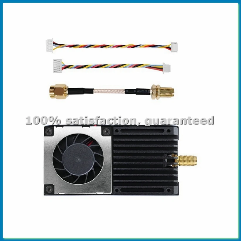 

5.8G 5.5W VTX 25mW 1000mW 5.5W Мощный видеопередатчик для FPV-дронов с дальностью действия 1000 м для радиоуправляемых FPV-дронов - A51M