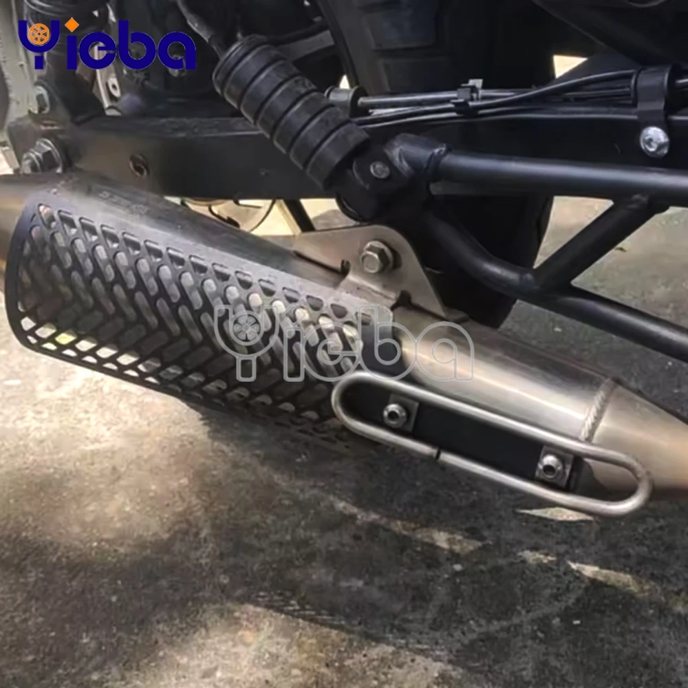 

FOR ZongShen Cyclone RA2 RE3 ZS400 ZS 400 Motorcycles Exhaust Pipe Heat Insulation Exhaust Pipe Anti scald Muffler Cover Guard