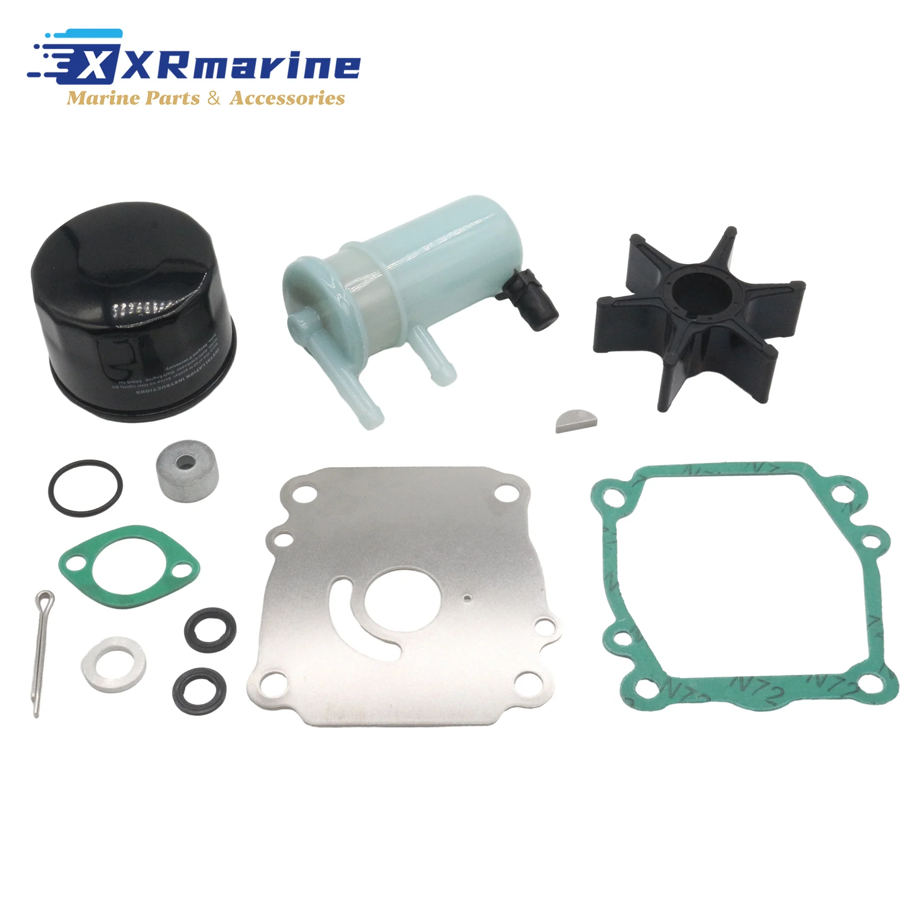 

For Suzuki Boat Outboard Motors Maintenance Service Parts Kit Replacment Models 17400-99870 15410-87J30 55321-87J00 16510-87J01