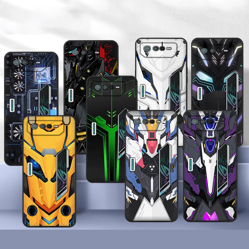 Per Asus Rog Phone 6D Custodia Per Asus Rog Phone 6 Pro ROG6D ROG6 Pro Soft Tpu Fundas Per Asus Rog 6D Ultimate Phone Cover