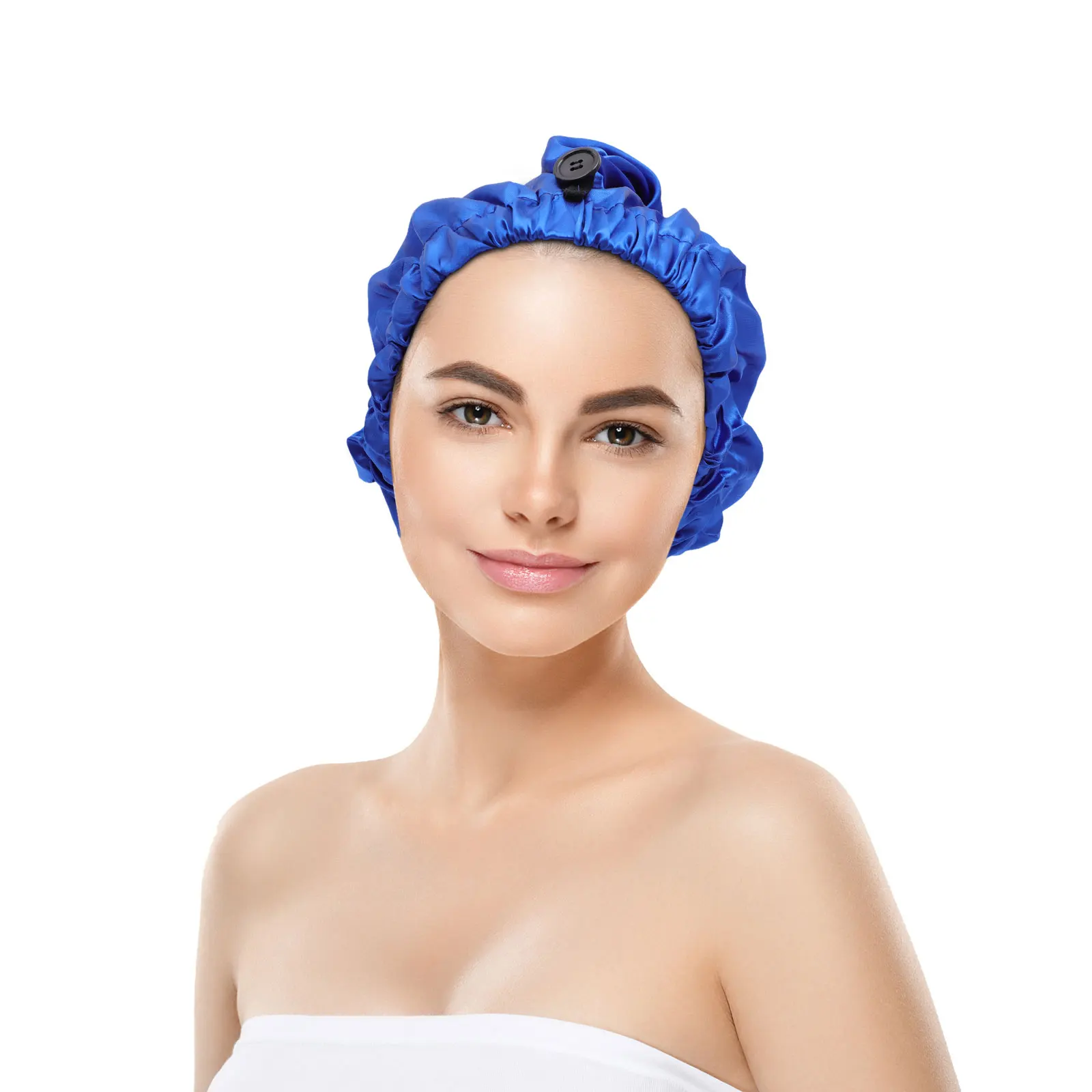 

Elastic Hair Cap Satin Dreadlocks Curly Bonnet for Sleeping Cover Curls