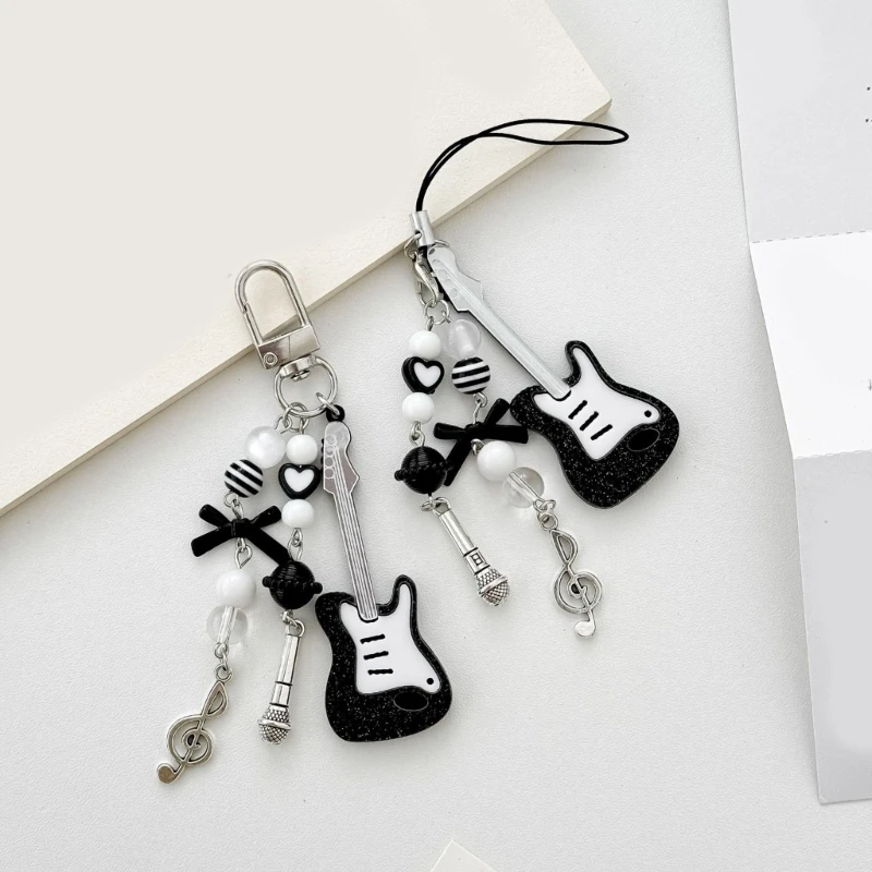 Модный-эстетический-музыкальный-брелок-с-гитарой-милые-брелоки-подвесной-кулон-подходит-для-девочек-и-женщин-подарок-для-любителей-музыки
