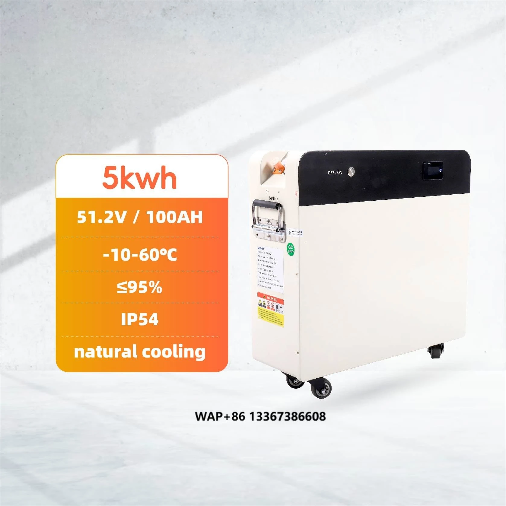 حار بيع نظام تخزين البطارية الشمسية 5kWh بطارية LiFePO4 ذات دورة عميقة مع BMS خارج الشبكة طاقة احتياطية 5kwh بطارية ليثيوم