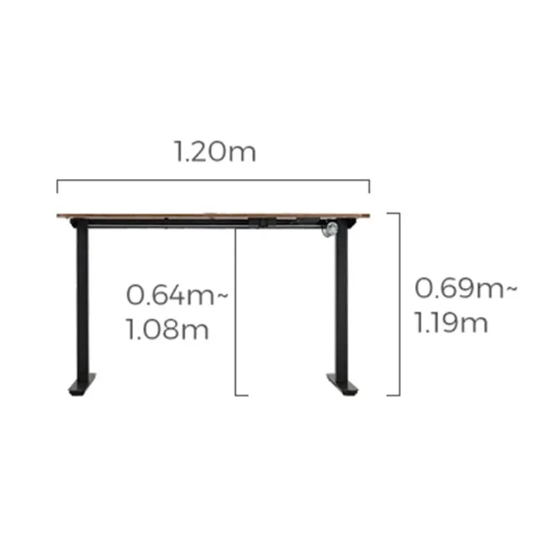 Meja kantor tinggi elektrik dapat diatur pengangkat logam meja komputer mewah meja siswa Mesa Esquinera Escritorio furnitur